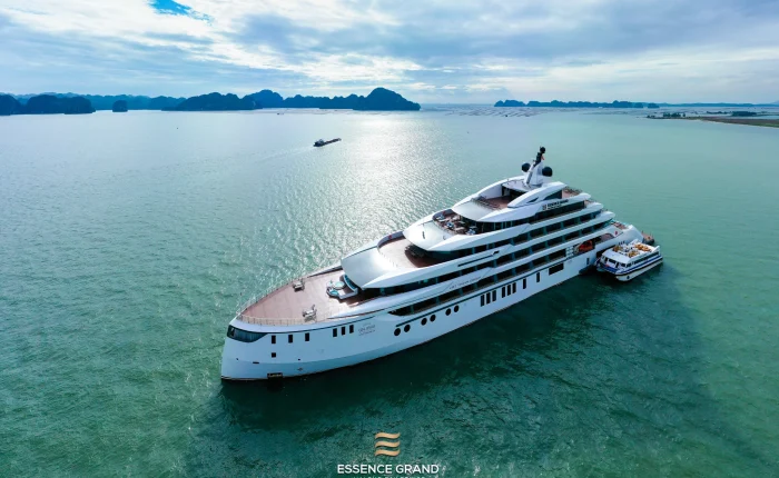 Essence Grand halong bay cruise luxury vela vietnam travel