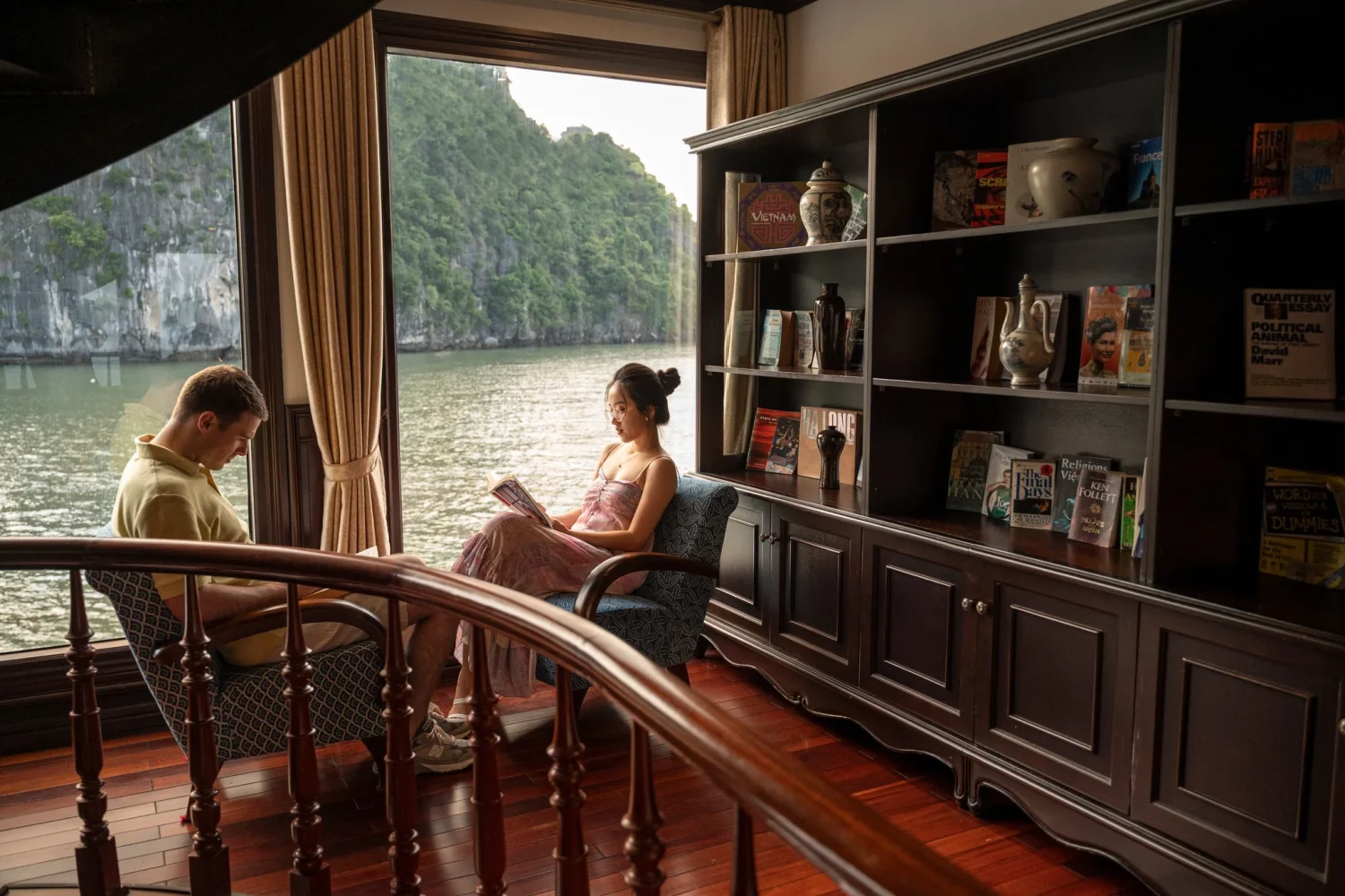 best cruise lan ha bay vela vietnam travel.-Sundeck