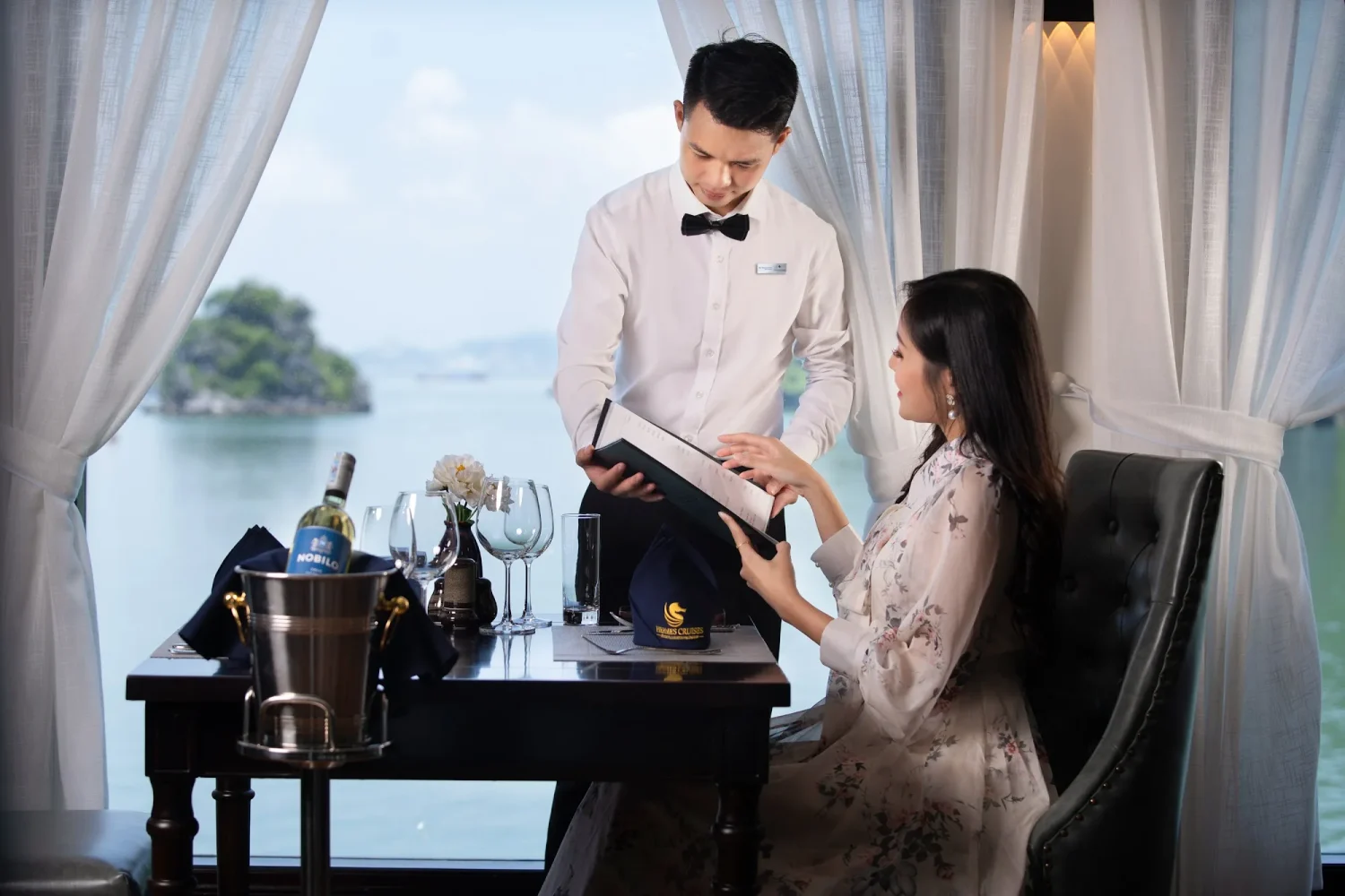 Hermes halong bay cruise 3 days 2 nights luxury vela vietnam travel