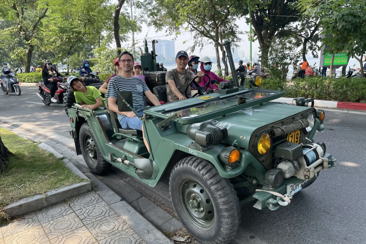 Hanoi Jeep Street Food Tour vela vietnam travel--