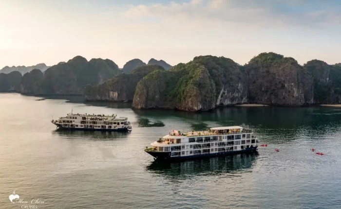 best luxury lan ha bay cruise Vela Vietnam Travel