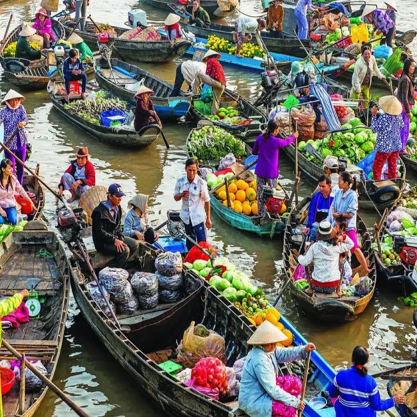 Mekong Delta Floating Market Tour Vela Vietnam Travel