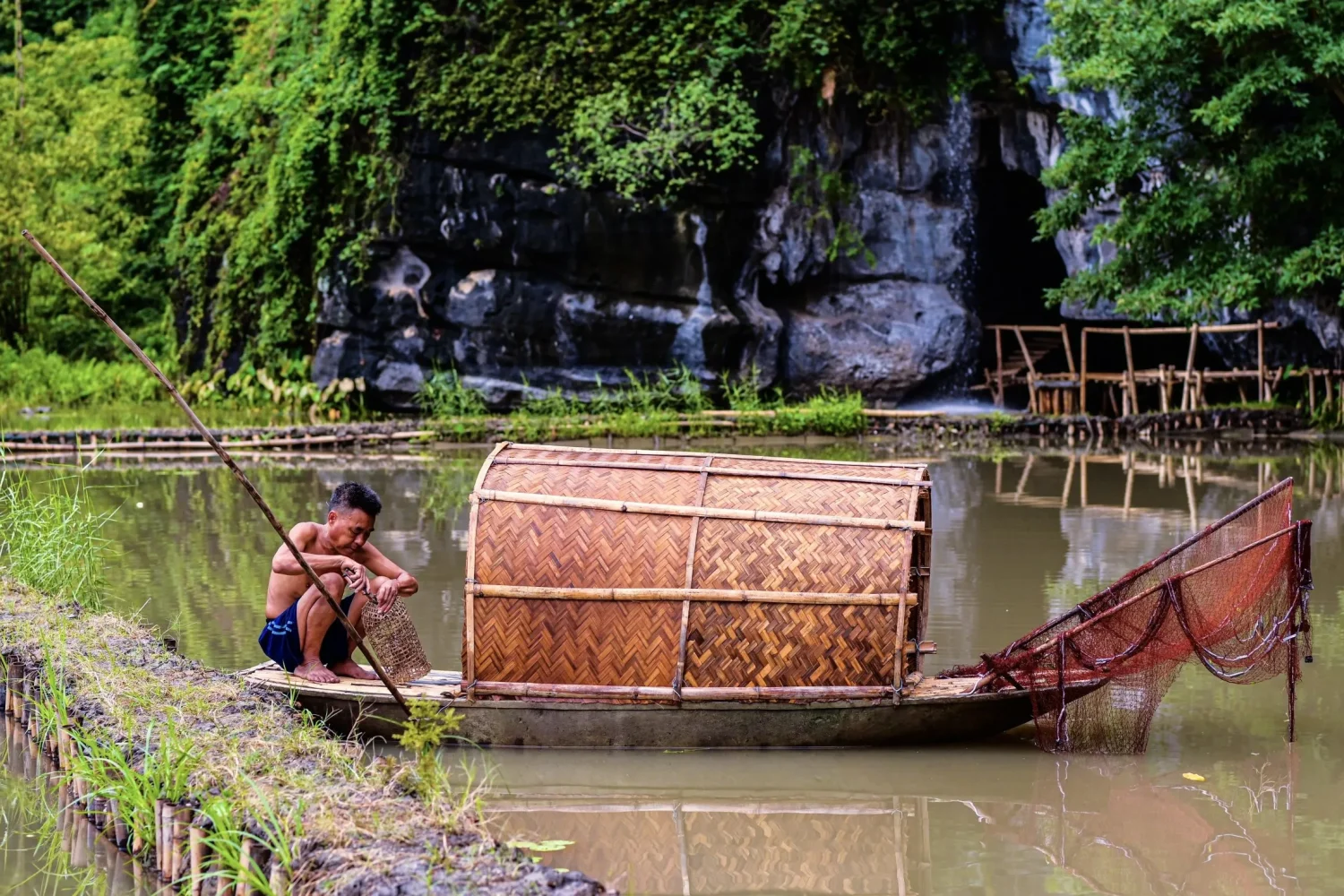 Ninh Binh Buffalo Cave Tour Vela Vietnam Travel